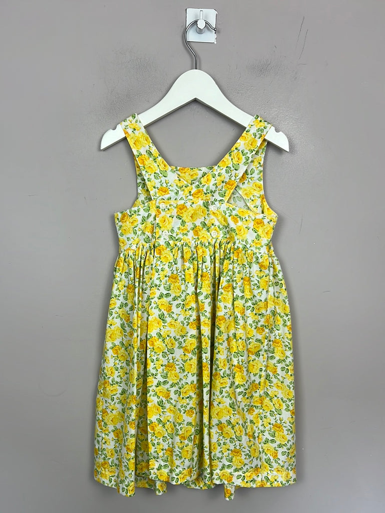 Angelina yellow roses dress - Sweet Pea Preloved