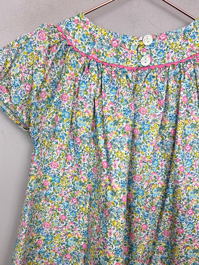 Secondhand girls Lily Rose Liberty Betsy multi ric rac dress