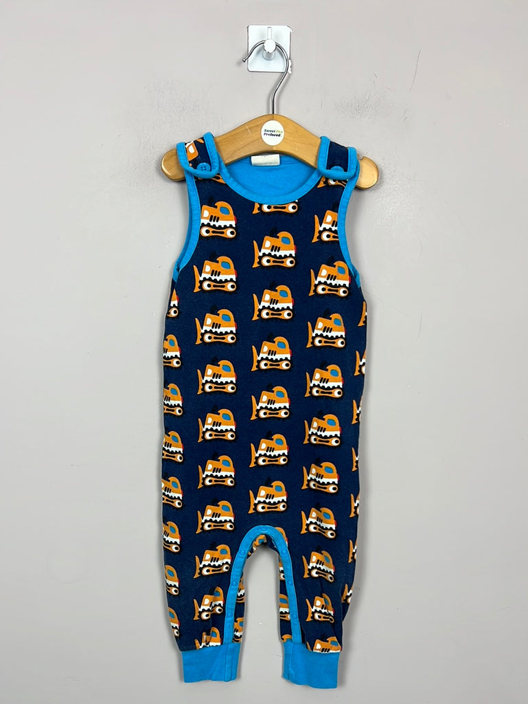 Second Hand Baby Maxomorra Digger Dungarees 9-12m