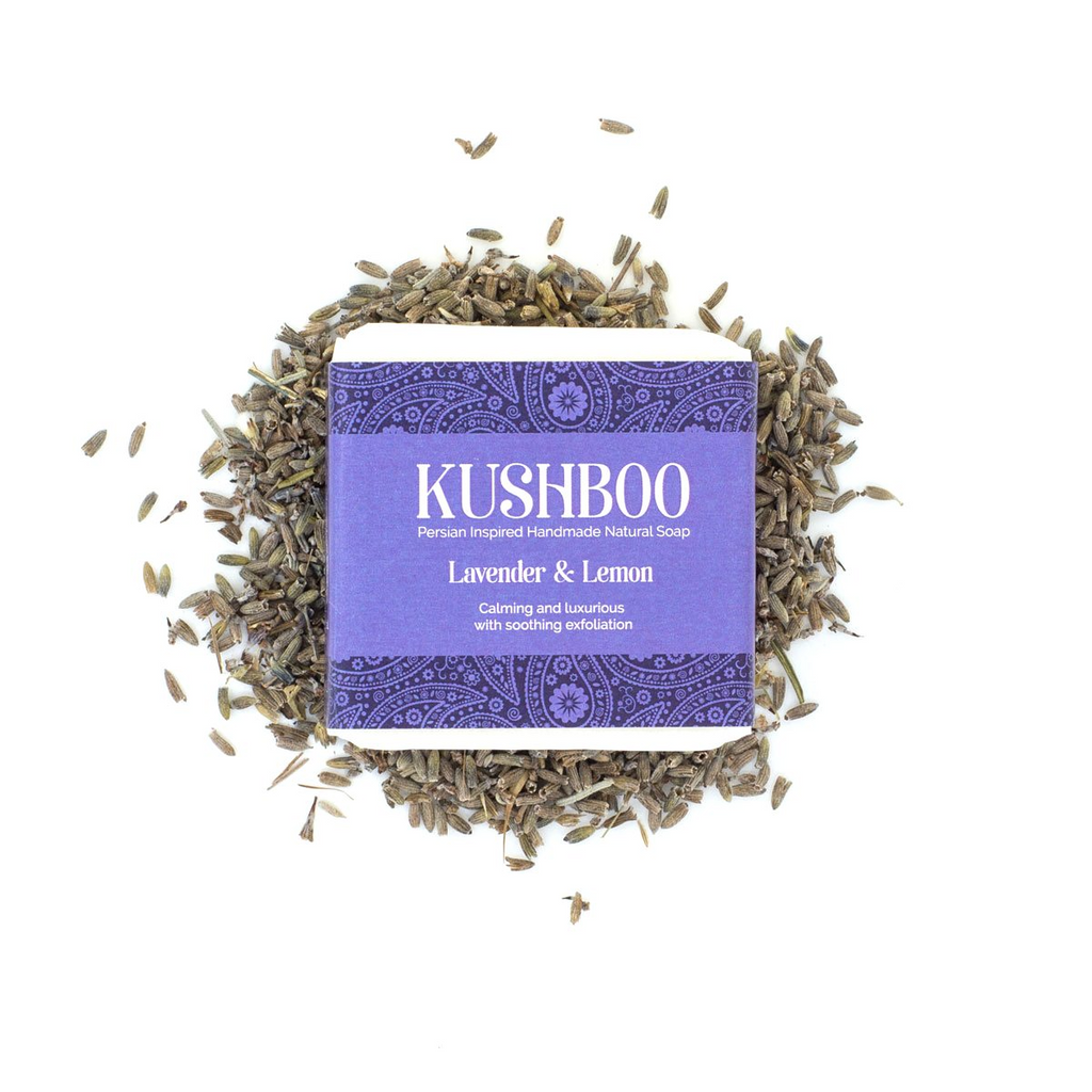 Kushboo Lavender and Lemon Soap - Ribble Valley 