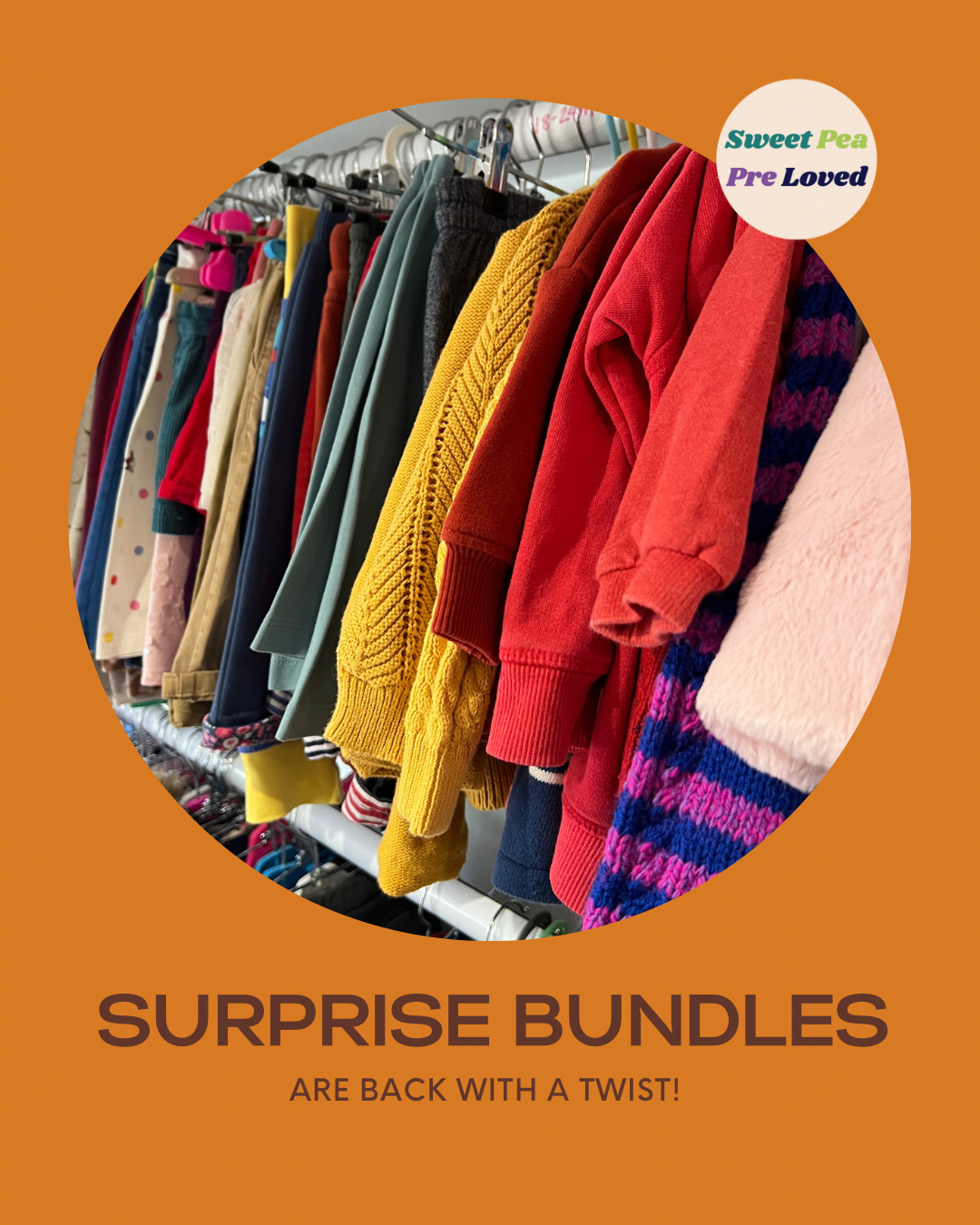 Surprise Bundles - New season – Sweet Pea Preloved Clothes