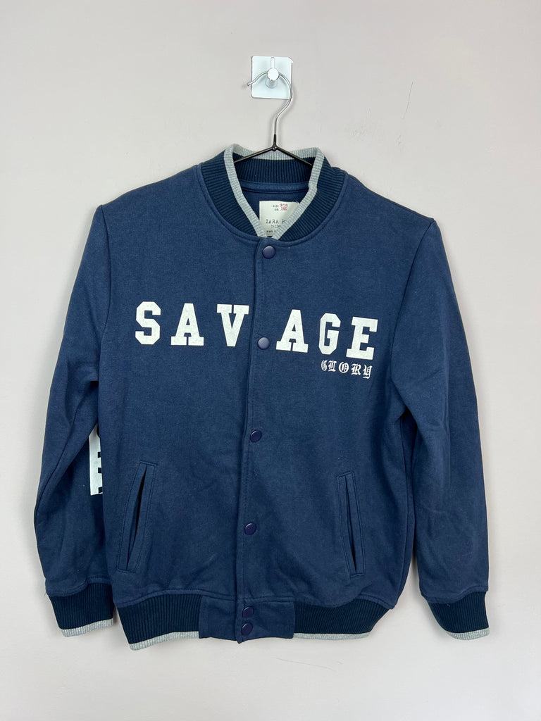 9-10y Zara Savage Varsity Jacket - Sweet Pea Preloved Clothes
