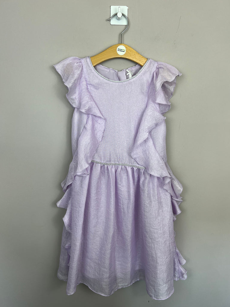 second hand kids Next Lilac Ruffle Party Dress - Sweet Pea Preloved Clothes