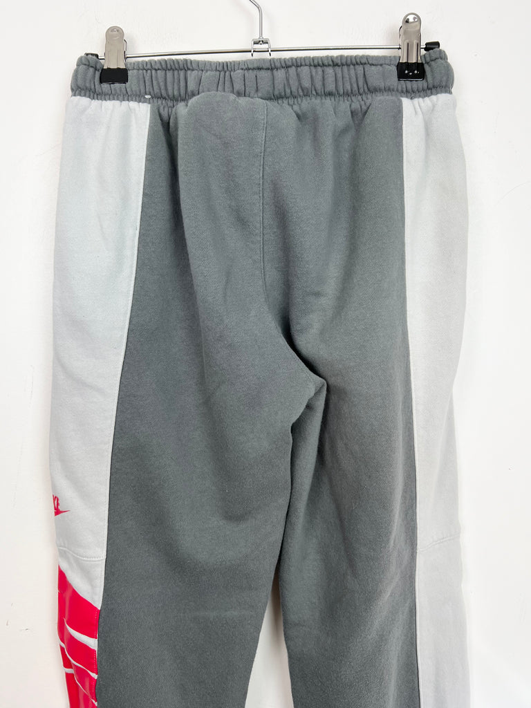 Pre loved teen Nike grey colour block joggers - Sweet Pea Preloved Clothes