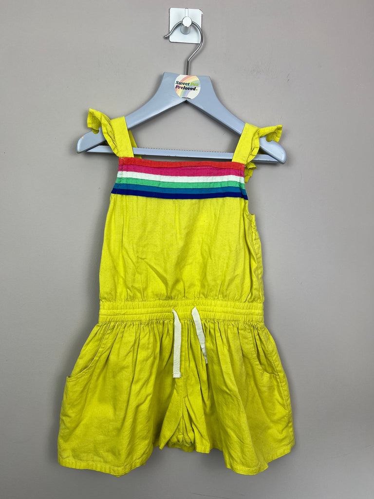 2-3y Boden yellow woven playsuit - Sweet Pea Preloved Clothes