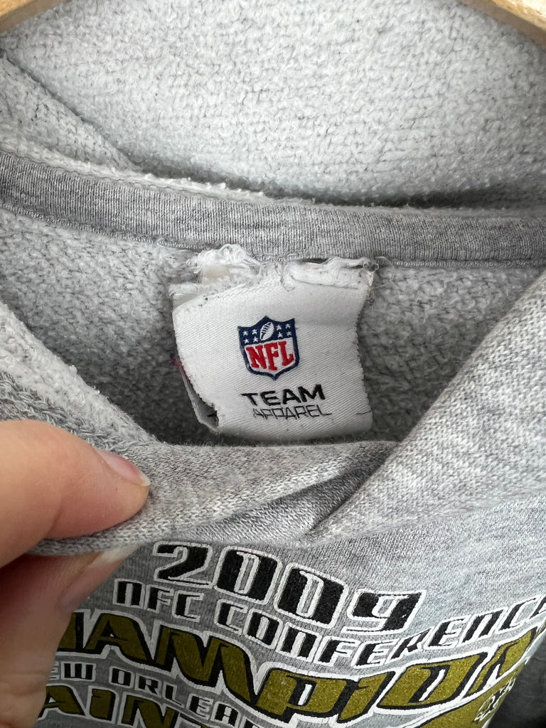 7-8y 90's NFL New Orlean Saints hoodie - Sweet Pea Preloved Clothes