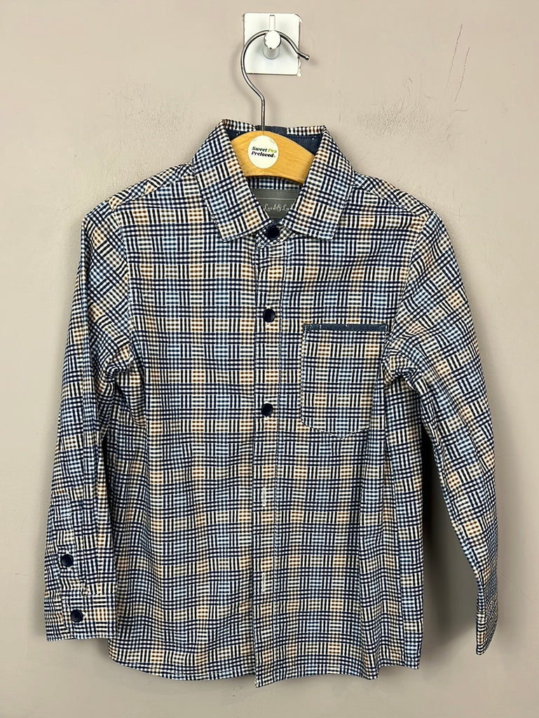 Secondhand Little Lord & Lady Check Shirt 3-4y