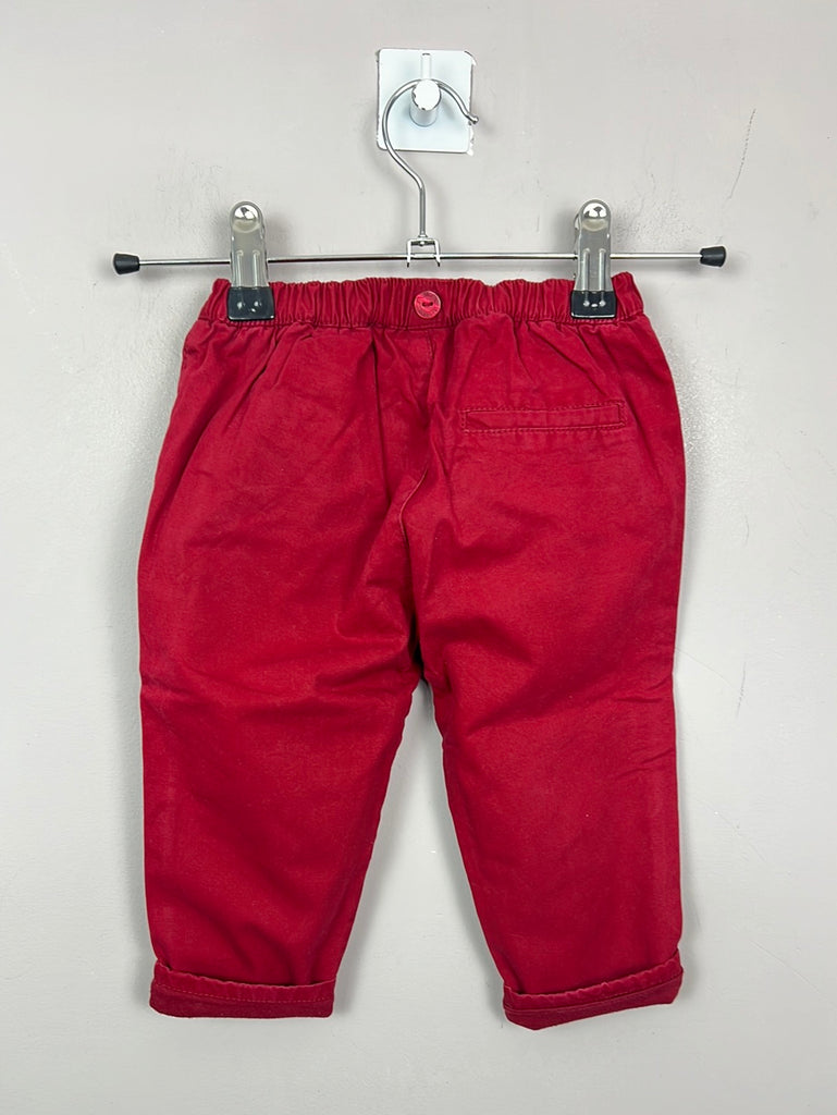 Pre Loved Baby Mayoral wine trousers 12m