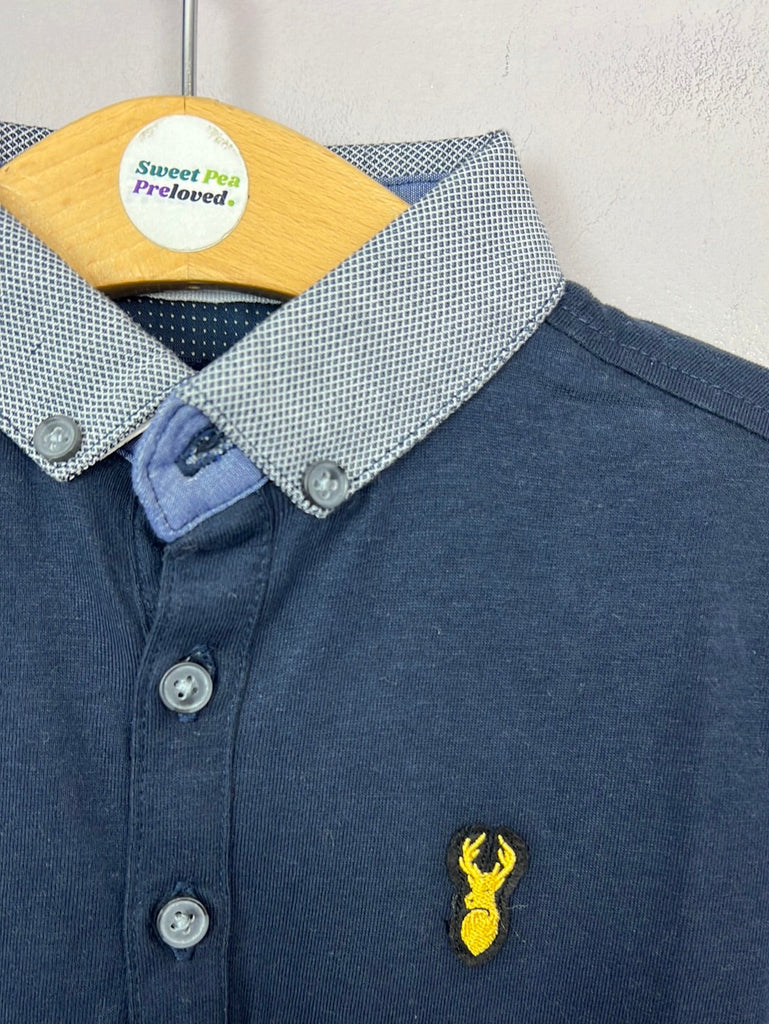 Secondhand kids Next Navy Jersey Polo 4y New