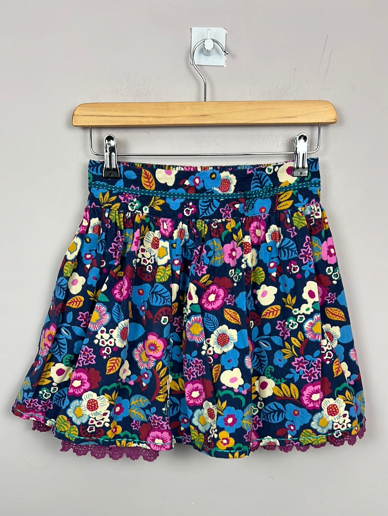 Monsoon Floral Cord Skirt 11-12y - Sweet Pea Preloved