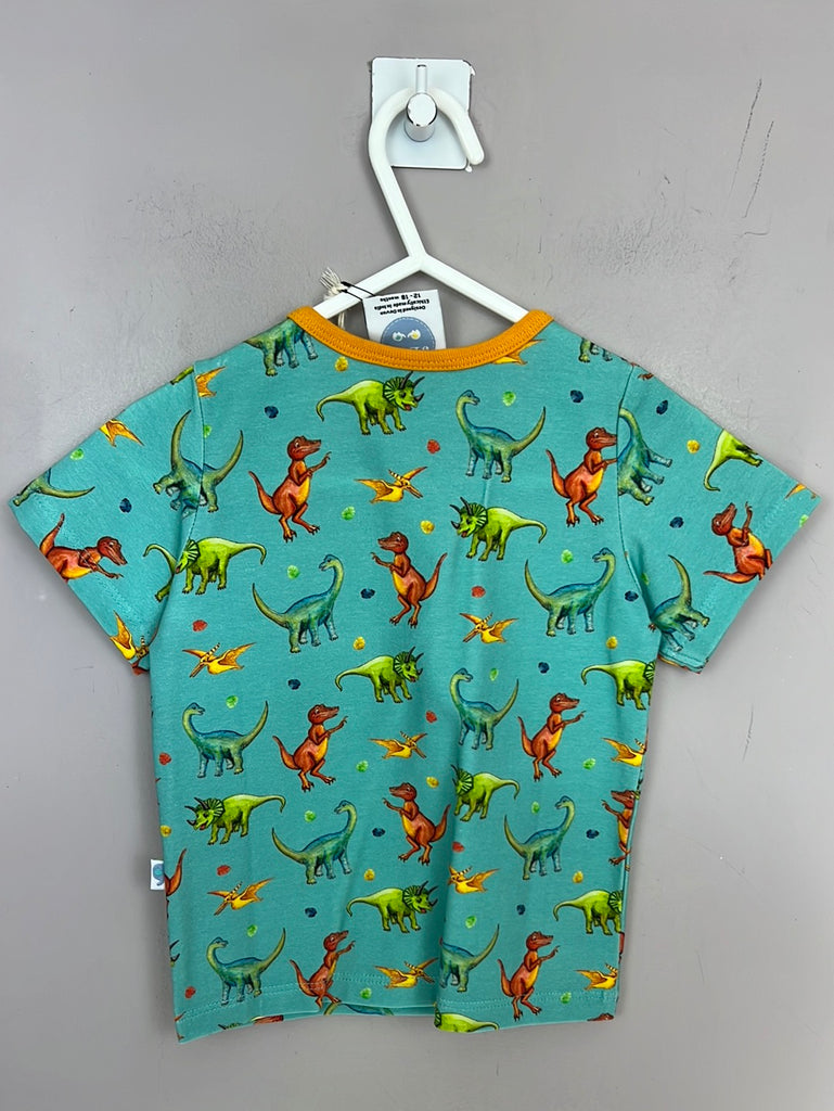 Jeco Dinosaur T-shirt BNWT 12-18m - Sweet Pea Preloved