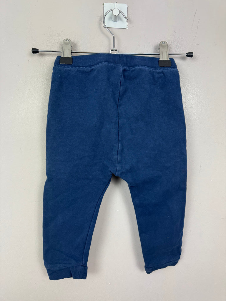 Second Hand Baby M&S Navy Joggers 12-18m