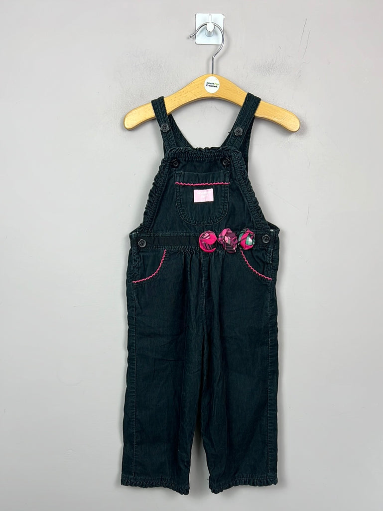 Second hand Vintage Oshkosh cord dungarees 24m