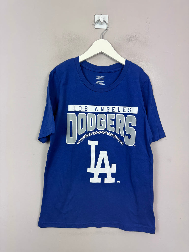 LA Dodgers Blue T-shirt 10-12y New second hand kids - sweet pea preloved 