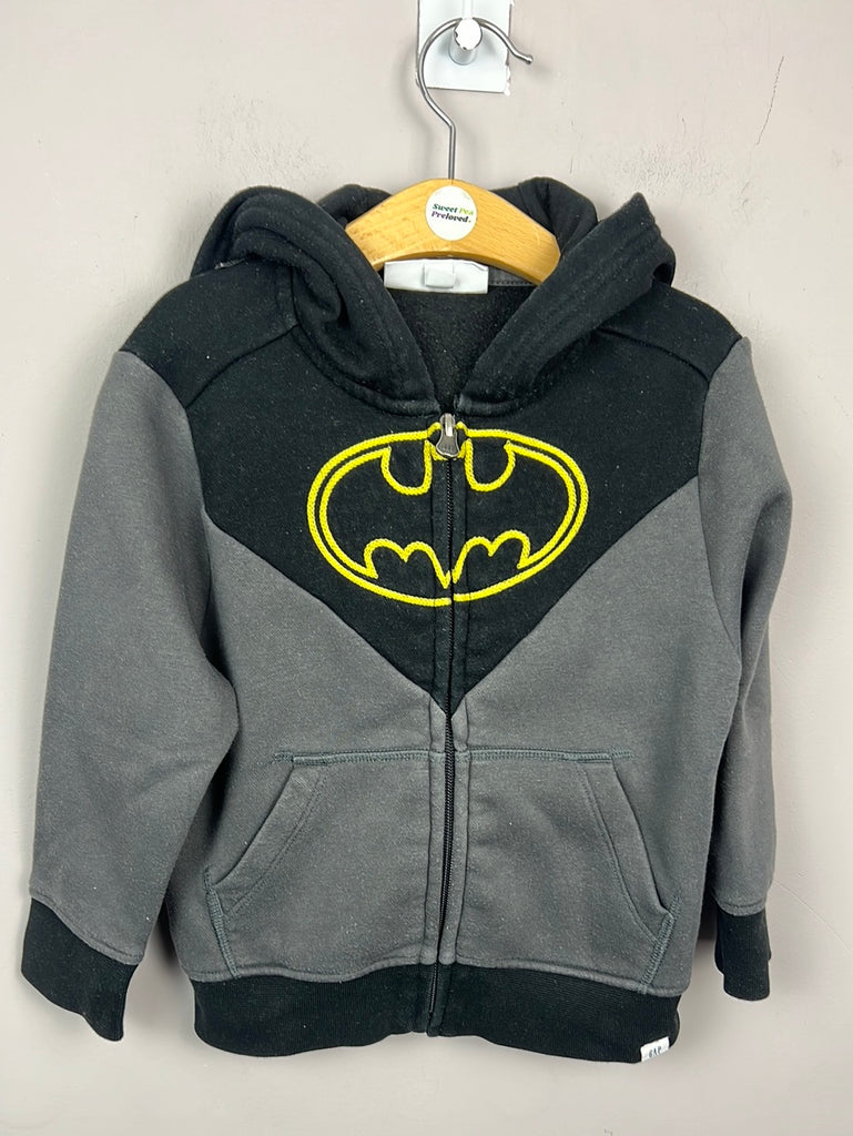 Secondhand Kids GAP Batman zip through hoodie 4y