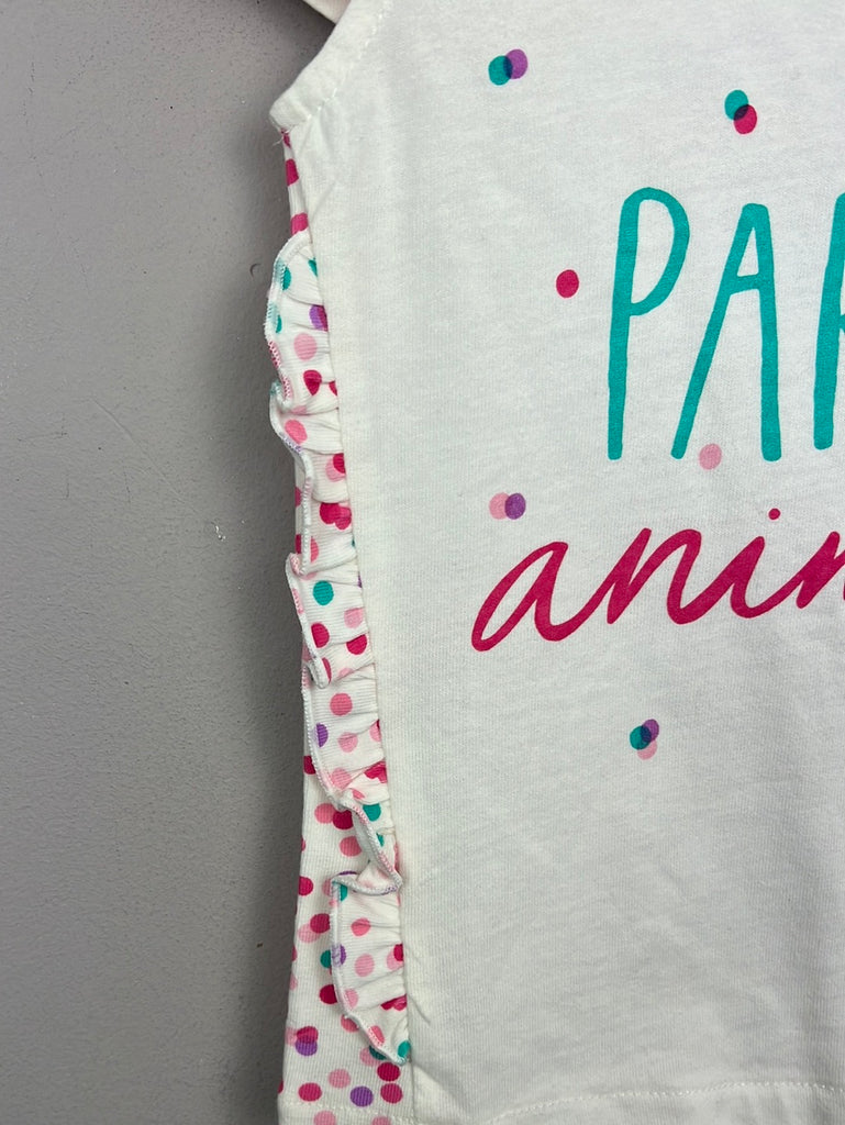 Joules Party Animal Top 6-9m - Sweet Pea Preloved 