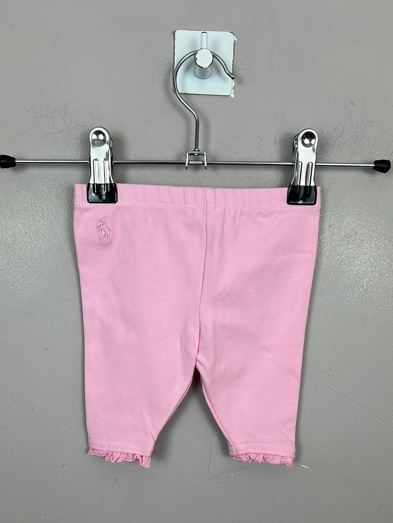 Ralph Lauren pink leggings 3m / Sweet Pea Preloved