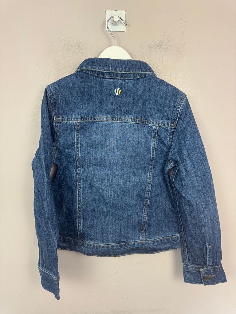 Fat face embroidered denim jacket BNWT ages 5-13y