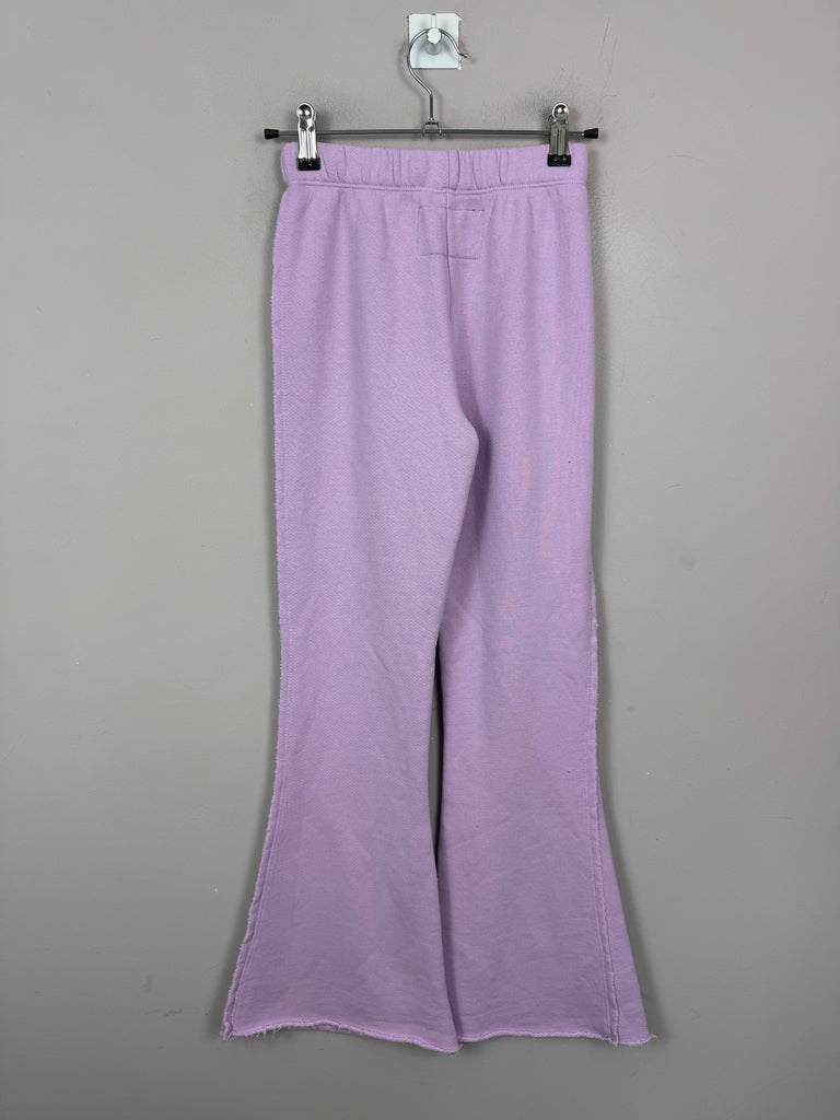 Katie J NYC Lilac Flared Joggers 10-11y second hand children - sweet pea preloved 