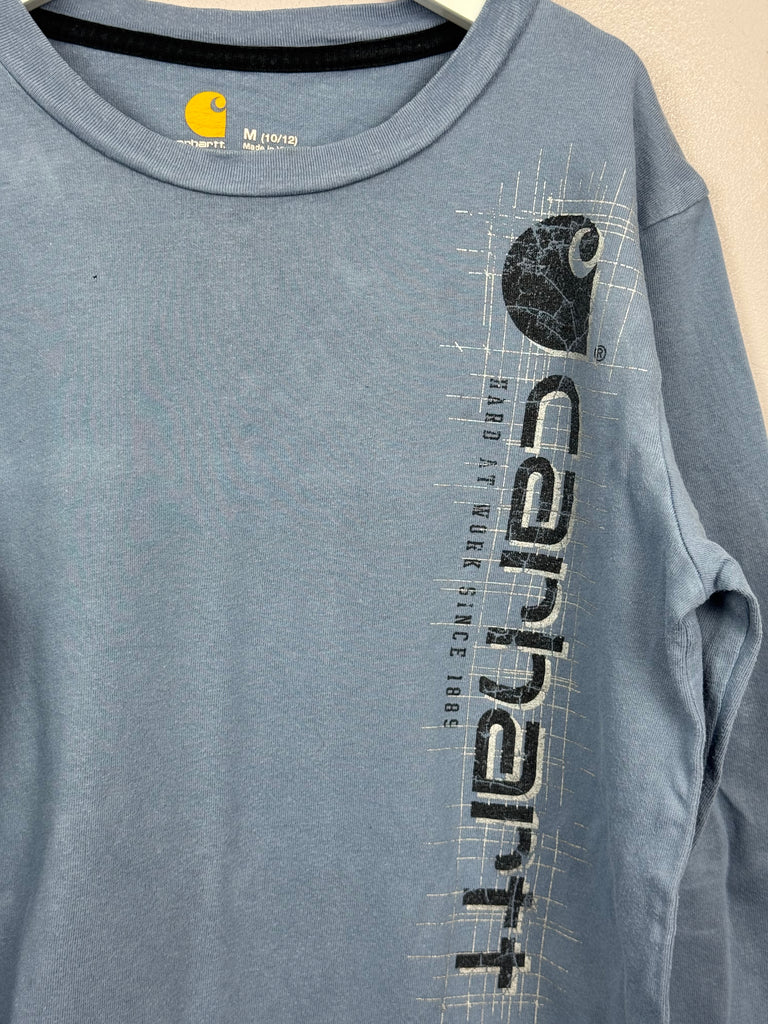 Secondhand Kids Carhartt Blue L/S T-shirt 10-12y