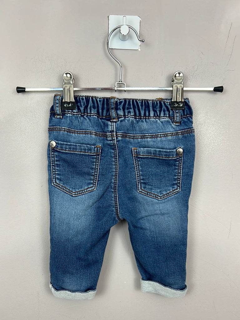 Secondhand baby Next soft jogger jeans 0-3m