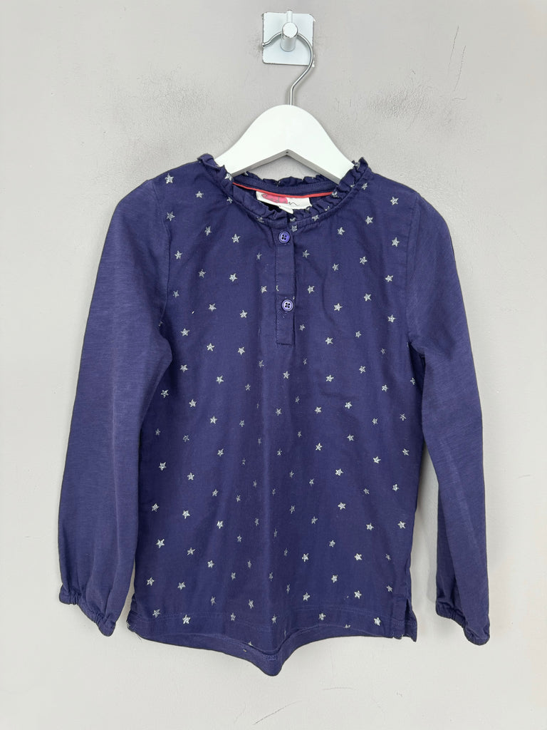 Boden navy star top 5-6y - Sweet Pea Preloved