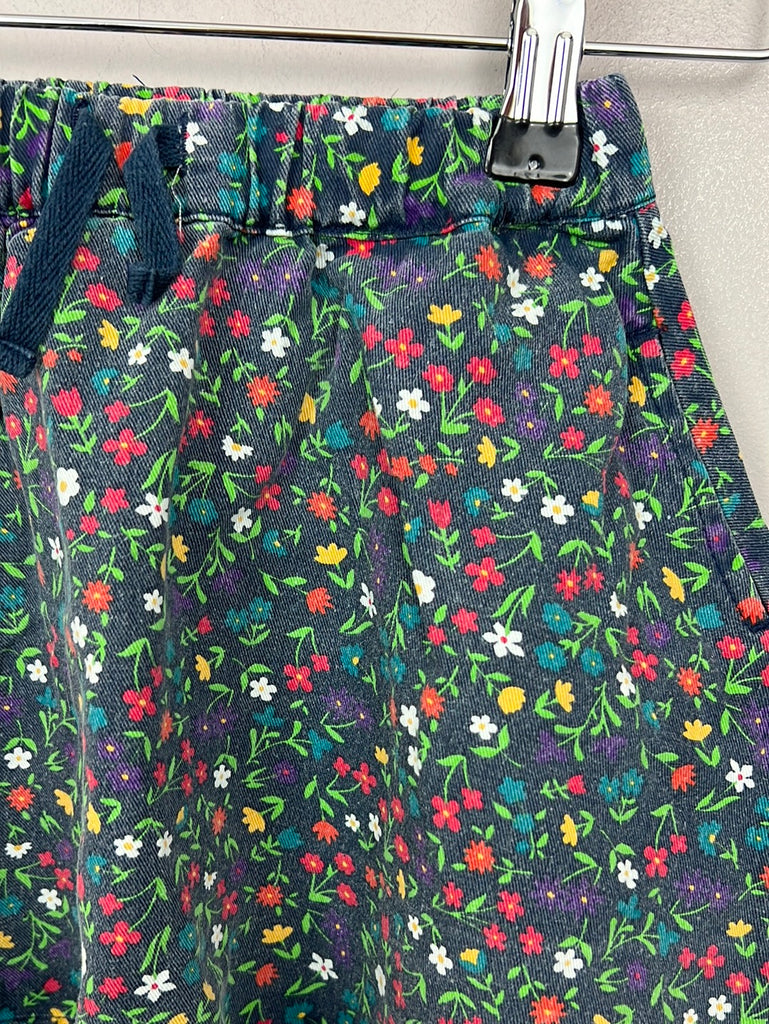 Secondhand Frugi floral twill skirt 2-3y