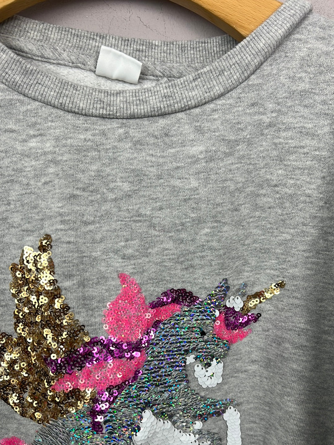 Unicorn sequin hot sale t shirt