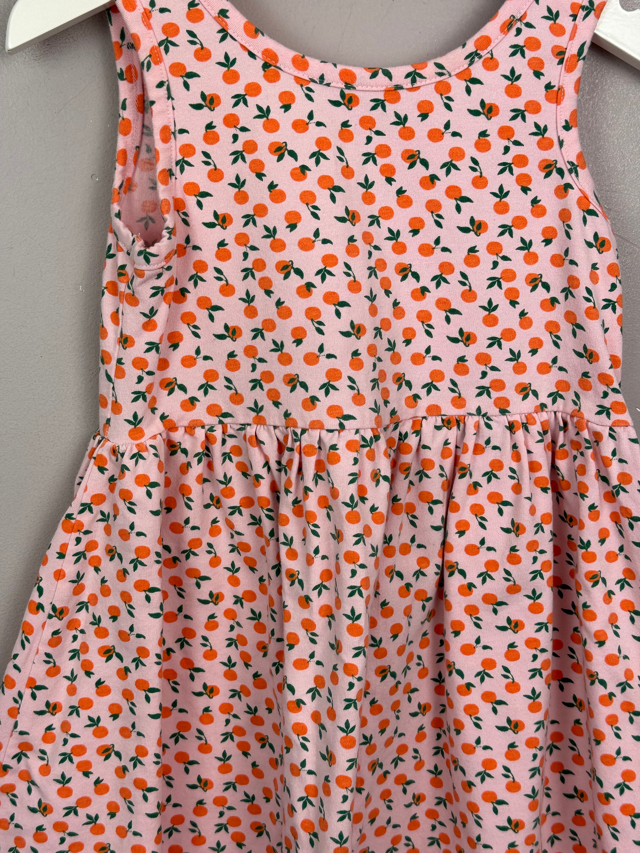 John Lewis Orange Jersey Dress 4y – Sweet Pea Preloved Clothes
