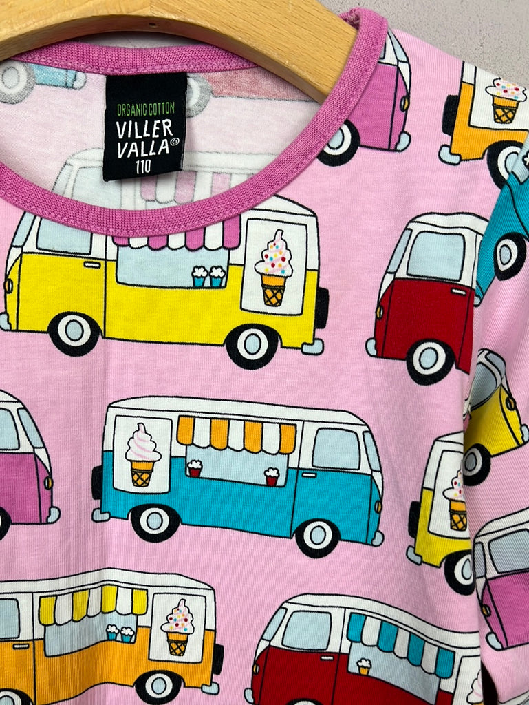 Viller Valla Ice Cream Van T-Shirt 4-5y - sweet pea preloved
