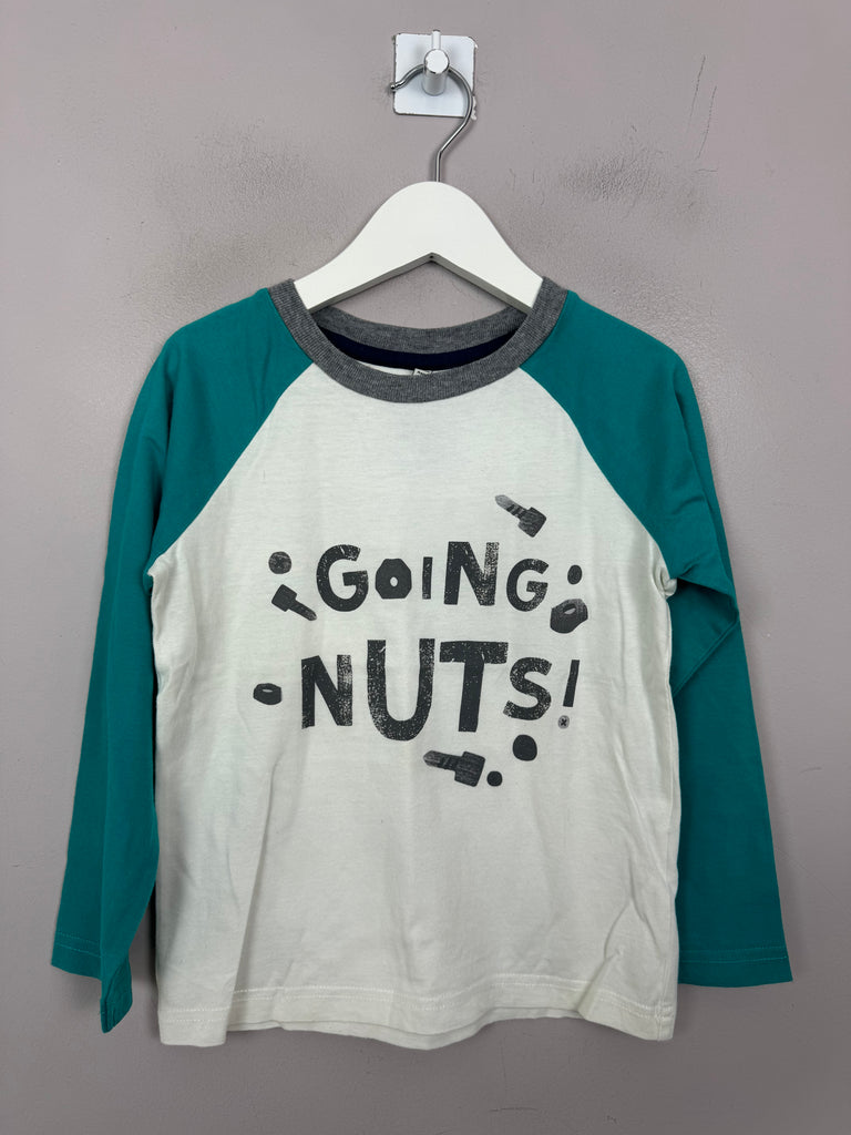 Joules Going Nuts Graphic T-shirt 4y - Sweet Pea Preloved