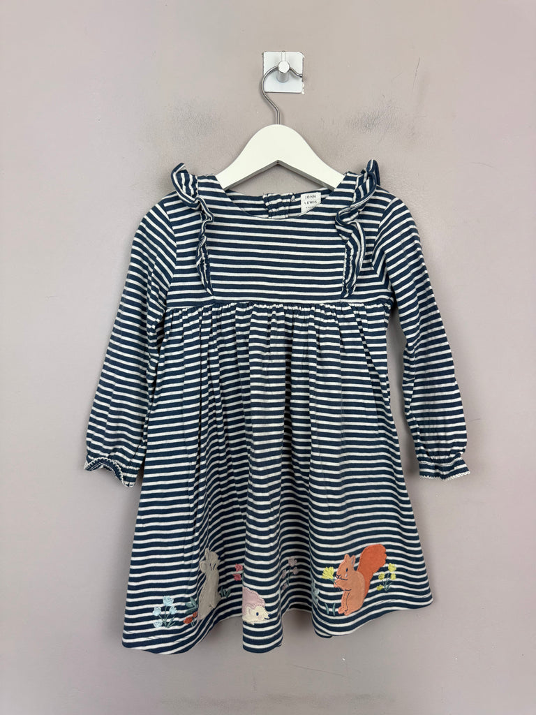 Preloved Kids John Lewis Squirrel Dress 3-4y -Sweet Pea Preloved Clothes 