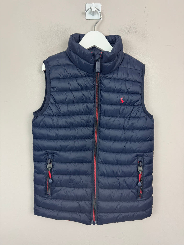 Joules Navy Gilet 8y secondhand kids - sweet pea preloved 