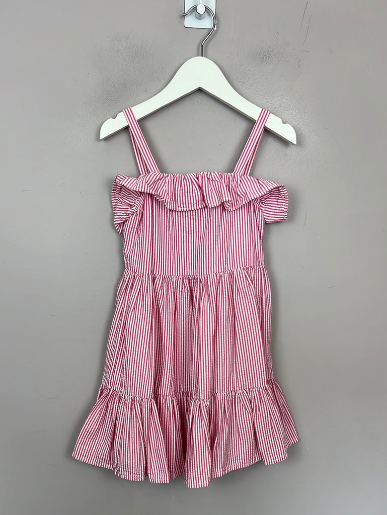 Ralph Lauren Pink Seersucker Dress -Sweet Pea Preloved