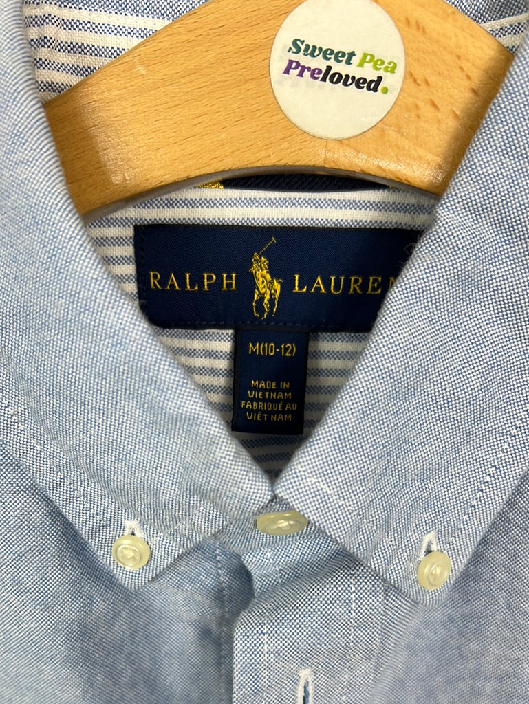 Second Hand Older KIds Ralph Lauren chambray shirt 10-12y