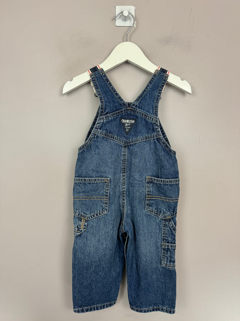 Second Hand Baby Oshkosh Contrast Strap Dungarees 6-9m