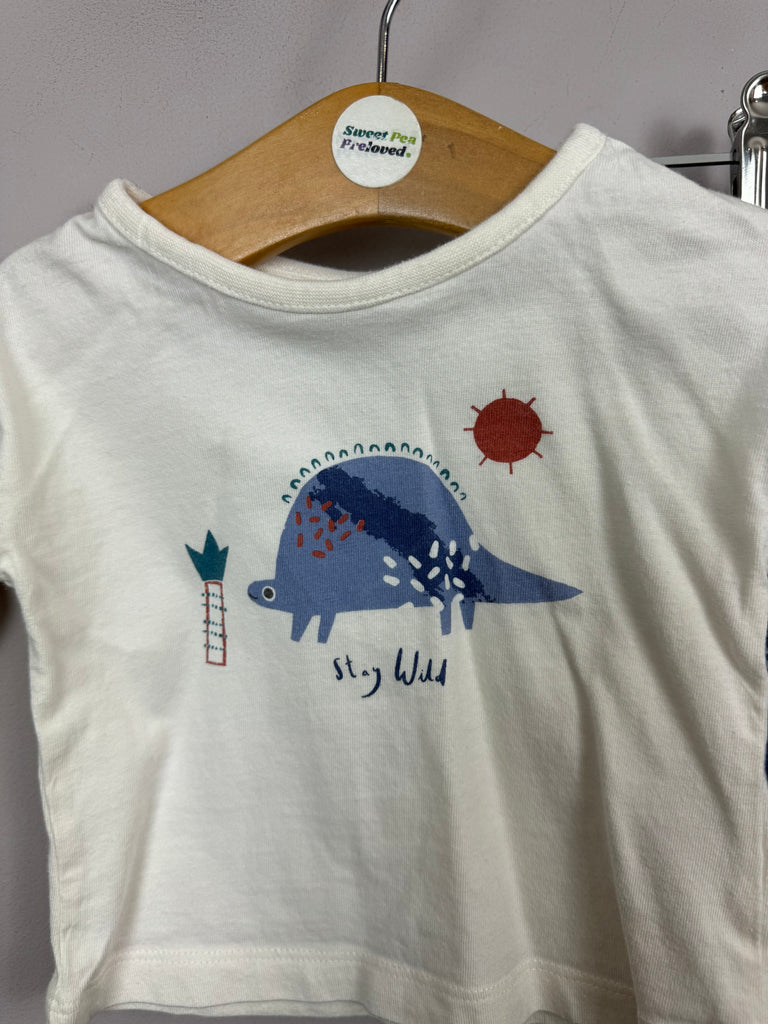 Preloved baby Newborn John Lewis Stay Wild outfit