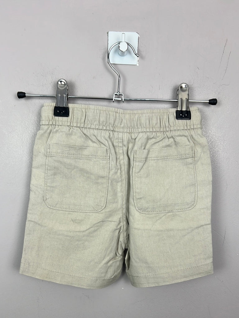 Gap linen pull on shorts 18-24m - Sweet Pea Preloved