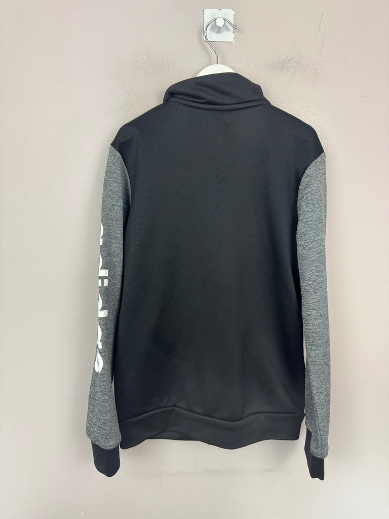 Adidas zip through tracksuit top 9-10y