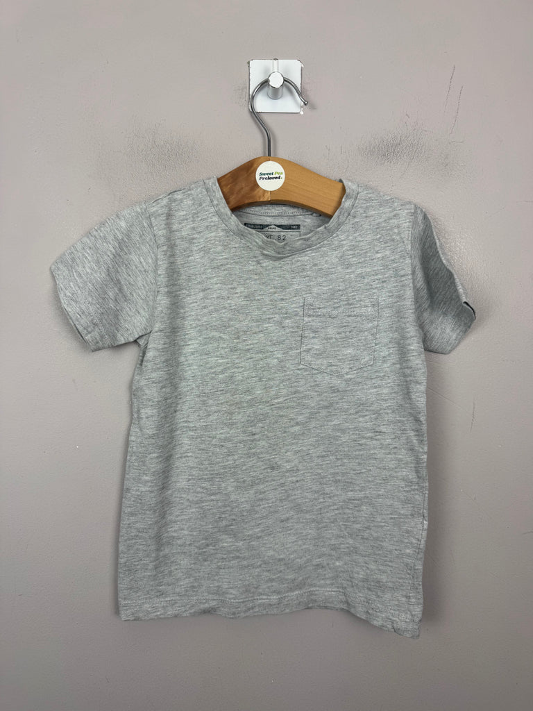 Next grey T-shirt 18-24m second hand - sweet pea preloved 