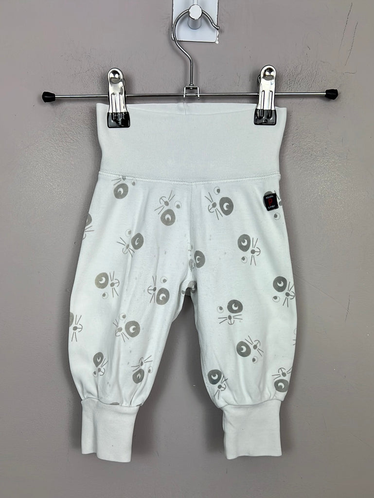 Pre Loved baby Polarn O. Pyret character jersey pants 2-4m