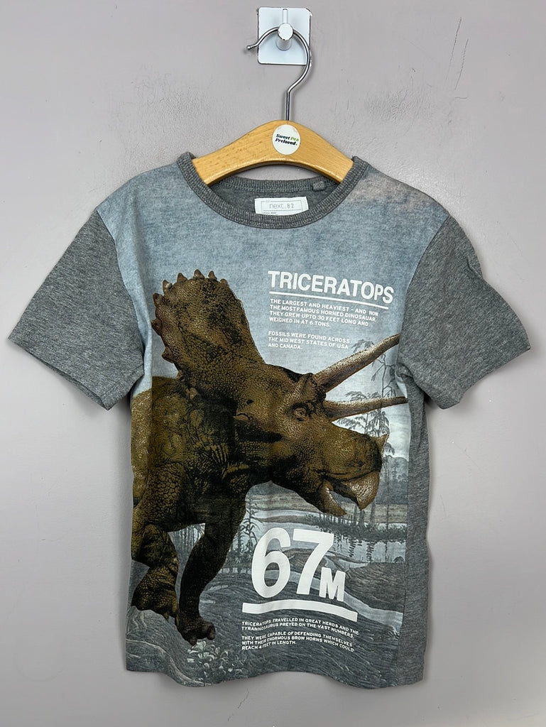 Next triceratops t-shirt 6y - Sweet pea preloved 