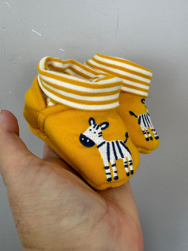 Jojo Maman Bebe Zebra Slippers