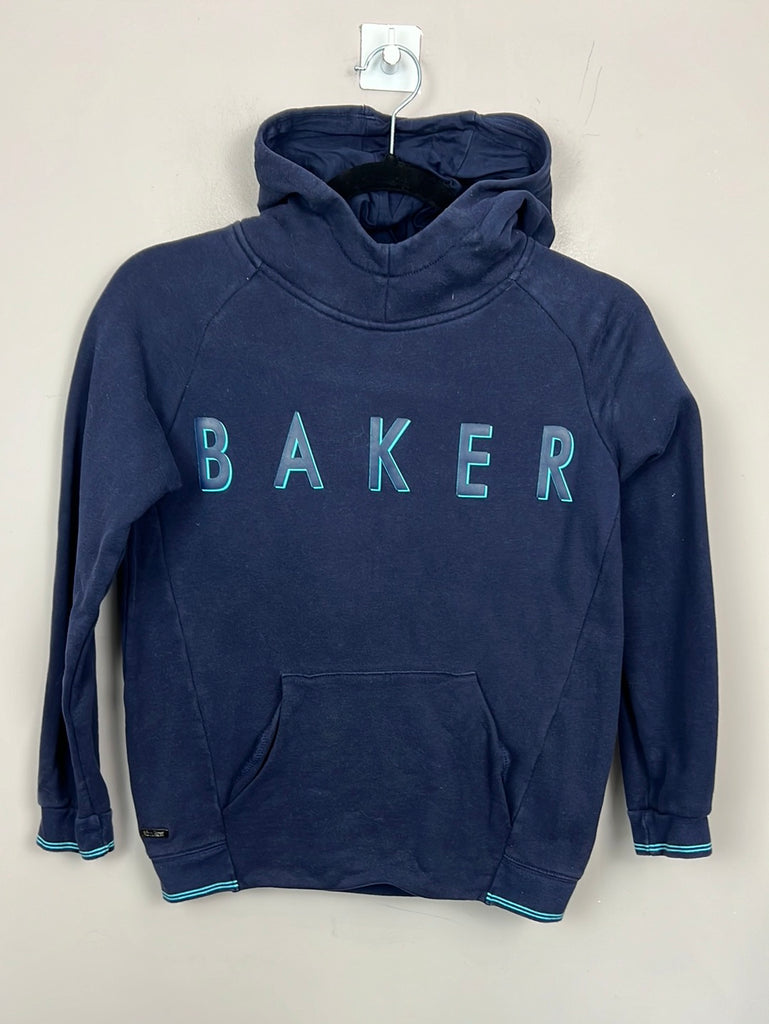 Preloved Baker navy hoodie 11-12y