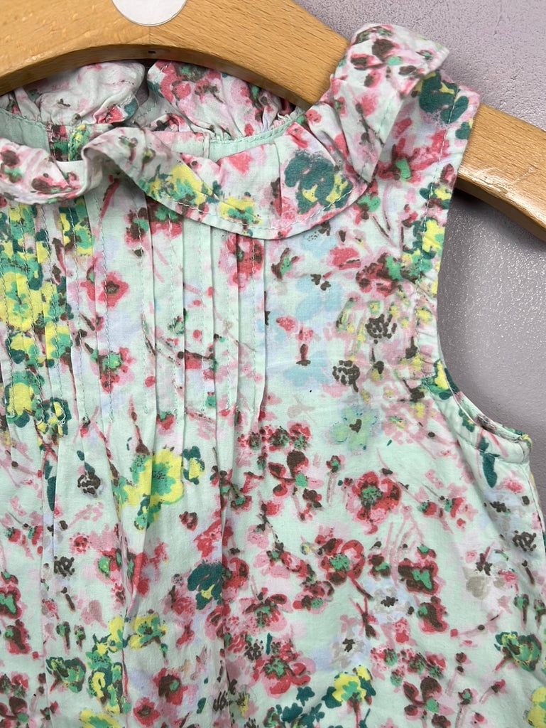 Next pale aqua blossom dress 18-24m - Sweet Pea Preloved