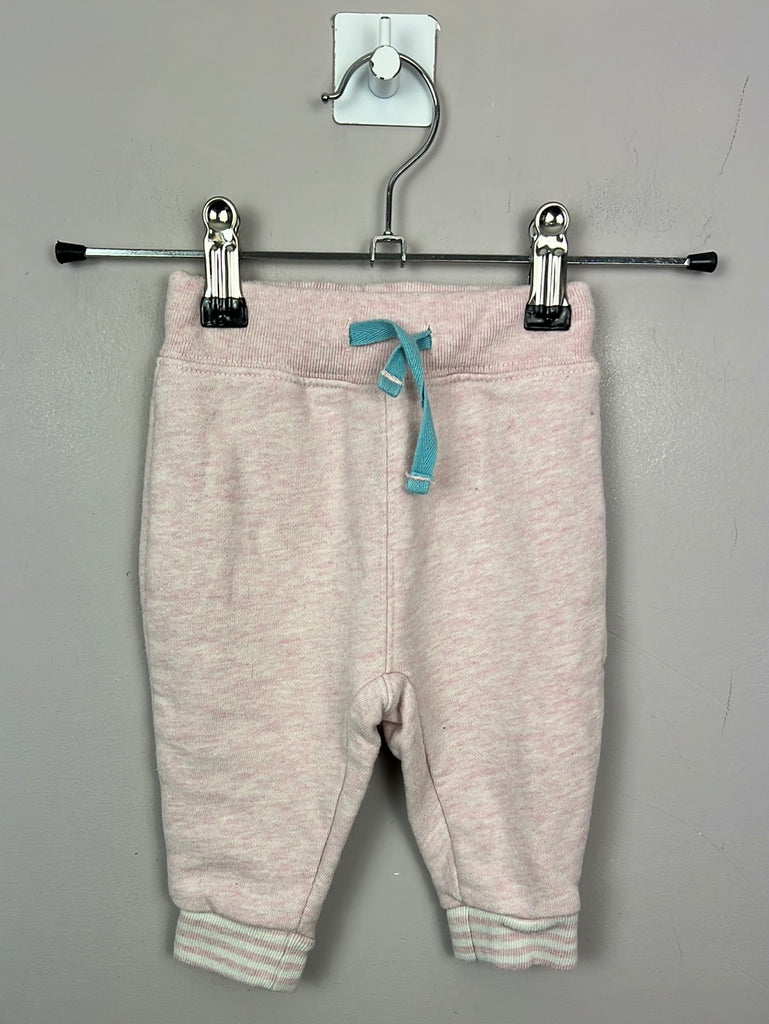 Pre Loved Boden baby pink joggers 3-6m