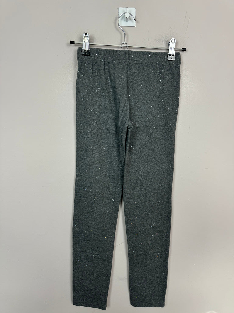 Gap Grey Sparkle Leggings 8-9y