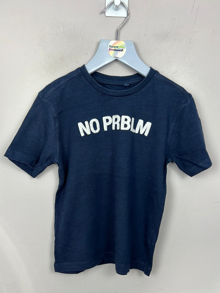 Next No Prblm t-shirt 2-3y- Sweet Pea Preloved