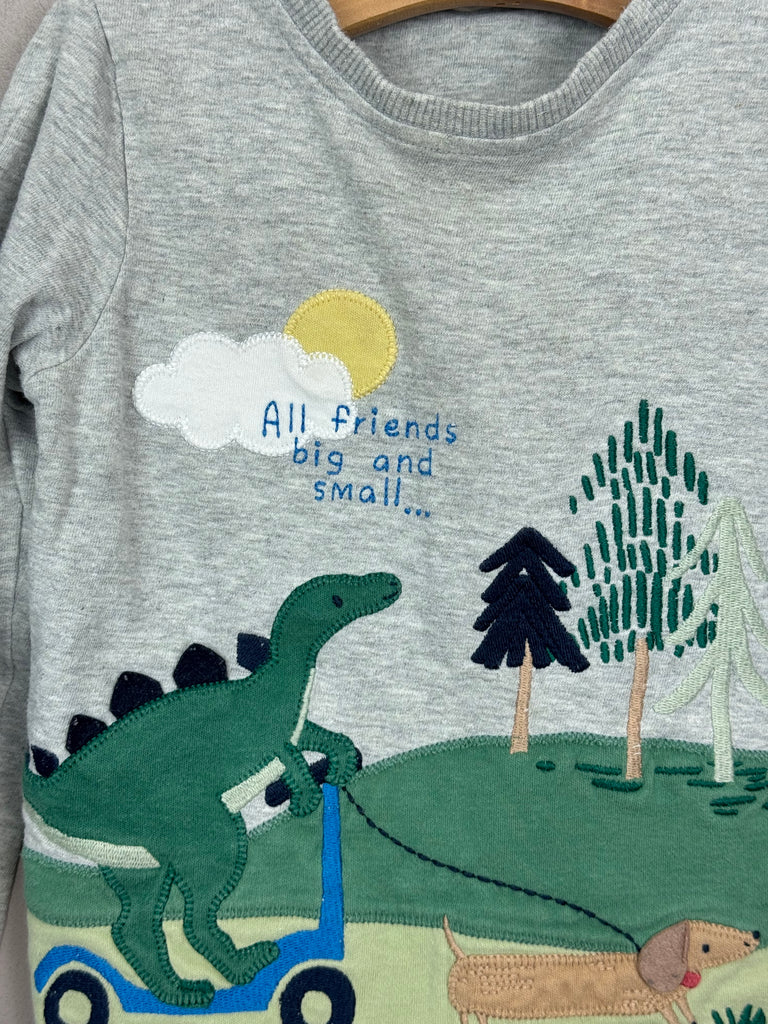 John Lewis Park Friends T-shirt 12-18m -Sweet Pea Preloved Clothes 
