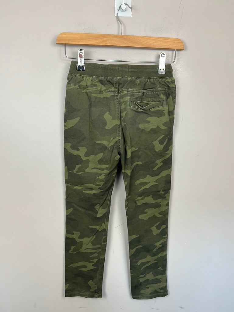 Second Hand kids Next camo pull on jeans 8y